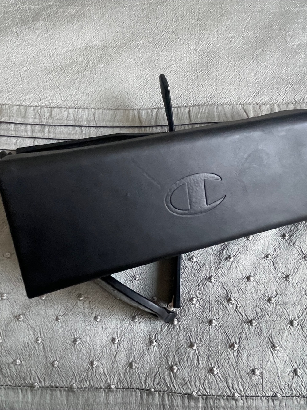 Champion Black Oversized Sunglasses Case Unisex